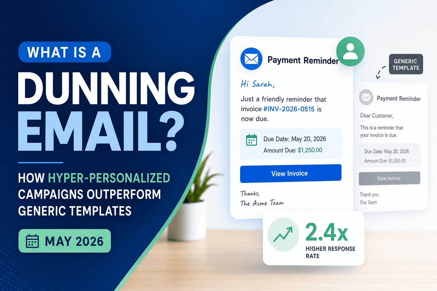 What Is a Dunning Email? How Hyper-Personalized Campaigns Outperform Generic Templates (May 2026)