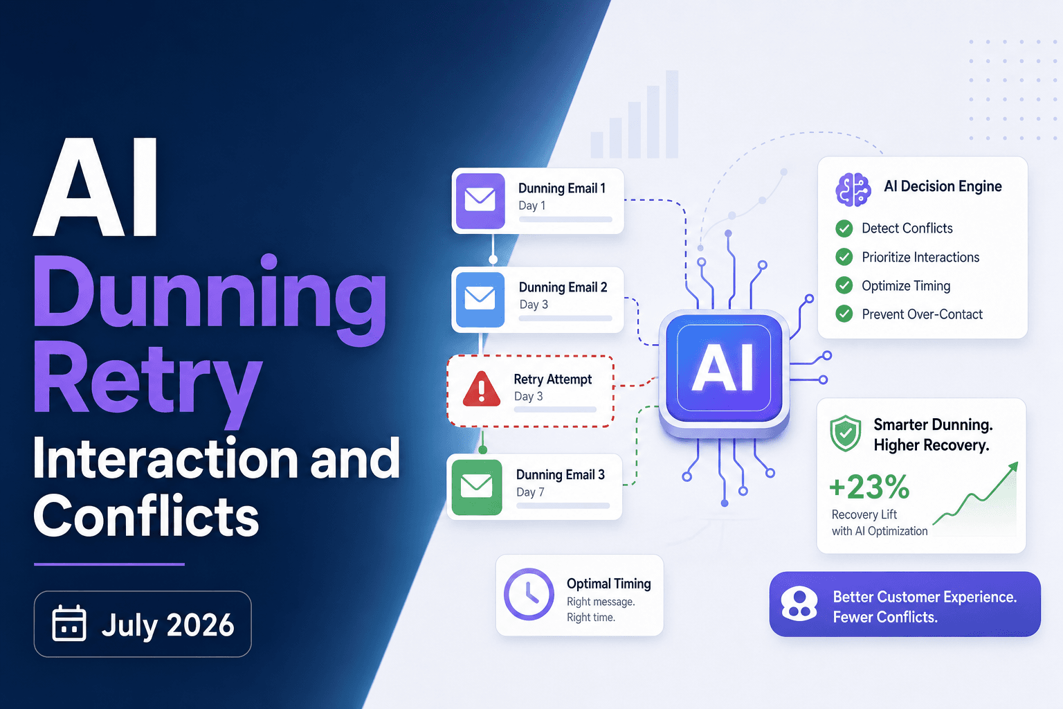 AI Dunning Retry Interaction and Conflicts (July 2026)