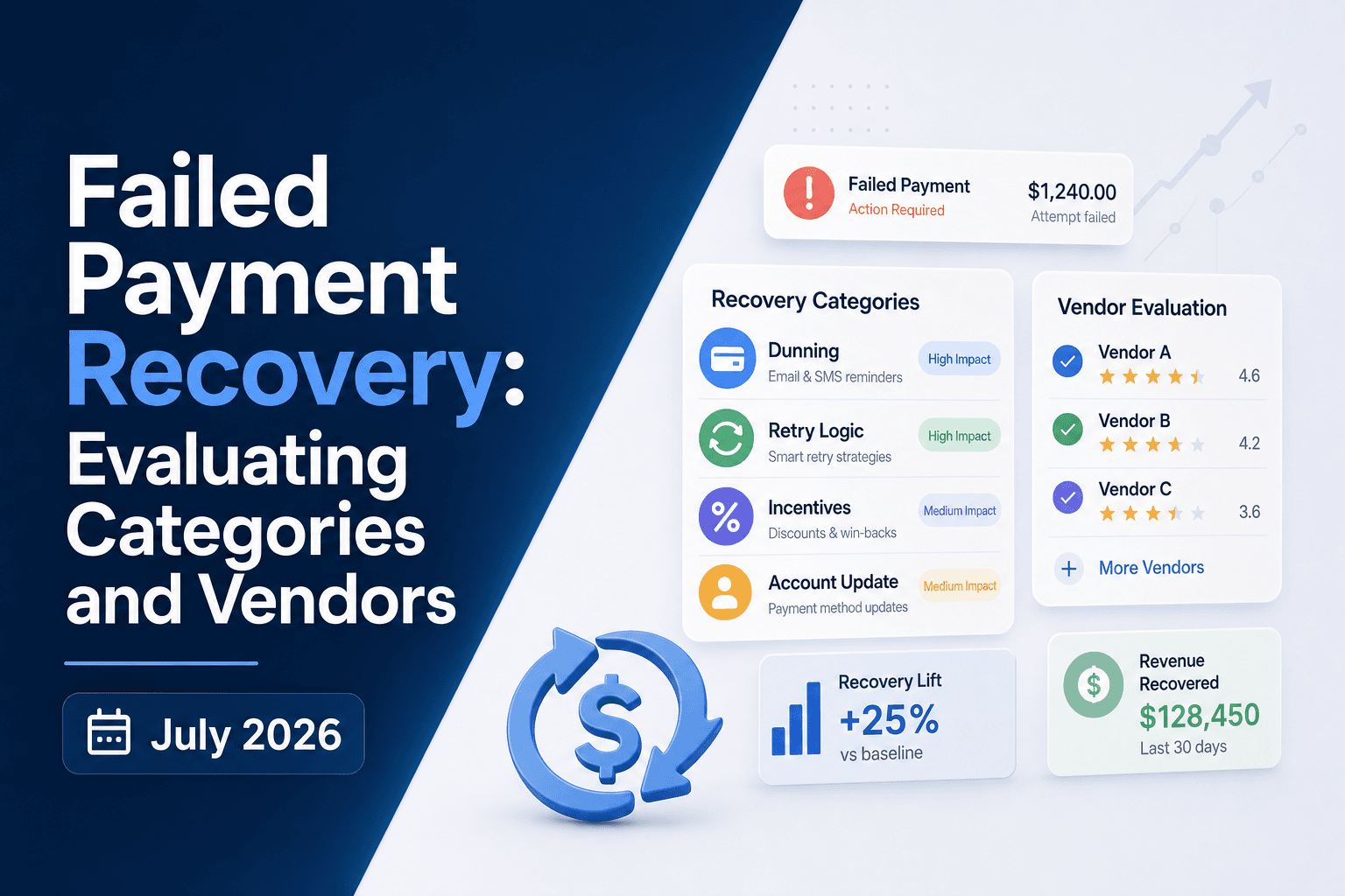 Failed Payment Recovery: Evaluating Categories and Vendors (July 2026)