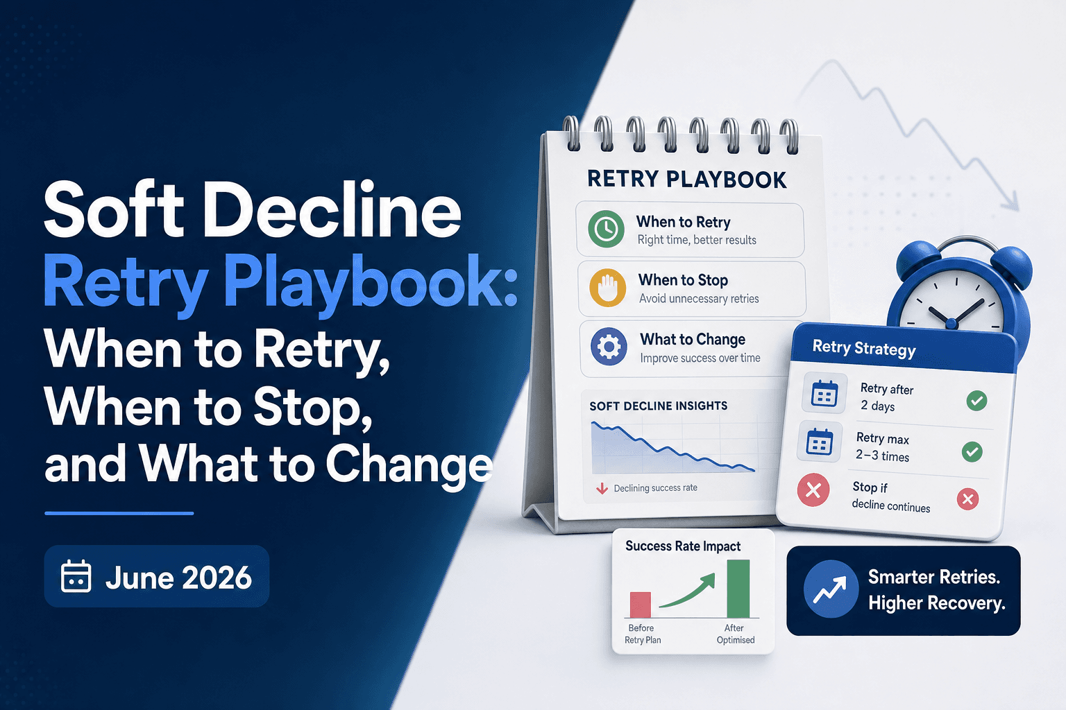 Soft Decline Retry Playbook: When to Retry, When to Stop, and What to Change (June 2026)
